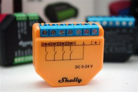 SHELLY Micromodule Smart 4x Analog Inputs Shelly Plus I4 DC 265543