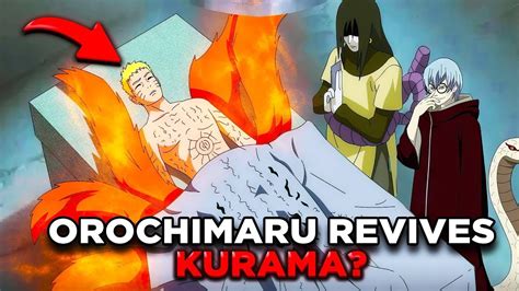 Orochimaru Revived Kurama Using Narutos Body Boruto Chapter 81 Youtube