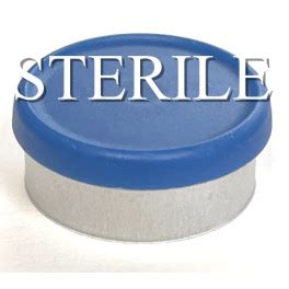 Ivpacks Sterile Mm Royal Blue Matte Flip Cap Vial Seals