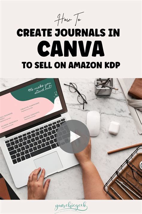 How To Create A Journal To Sell With Canva VIDEO Things To Sell