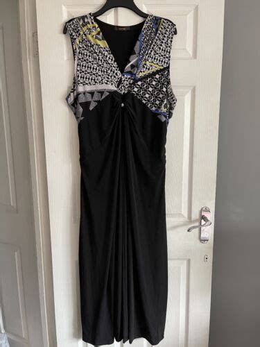 Ladies Lovely Black Long Summer Holiday Maxi Dress Size 24 Ebay