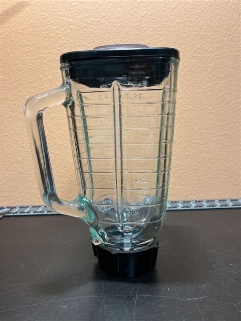 Oster 564A 5 Cups 1 25l Glass Replacement Blender Jar With Lid OEM EBay