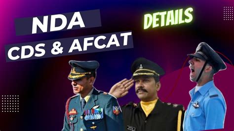 Nda Cds Afcat Detailed Overview A Gateway To Enter Indian Army