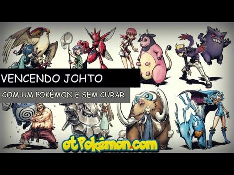 JOHTO TODOS OS GINÁSIOS UM POKÉMON YouTube