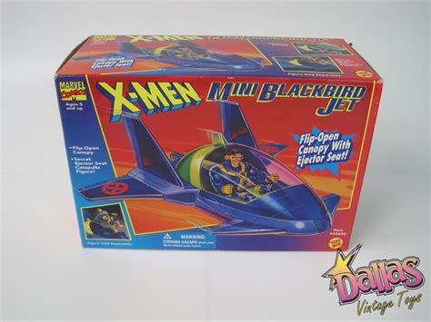 1995 ToyBiz Marvel X-Men Mini Blackbird Jet (1A)