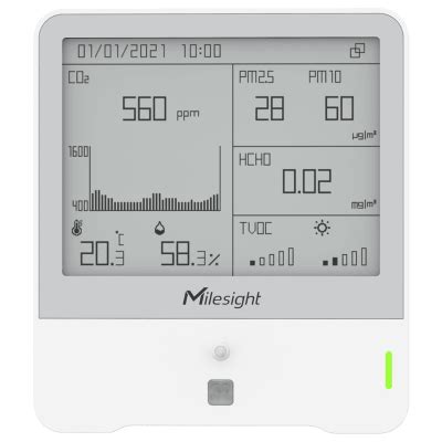 Milesight Am Lorawan Indoor Air Quality Sensor In Device