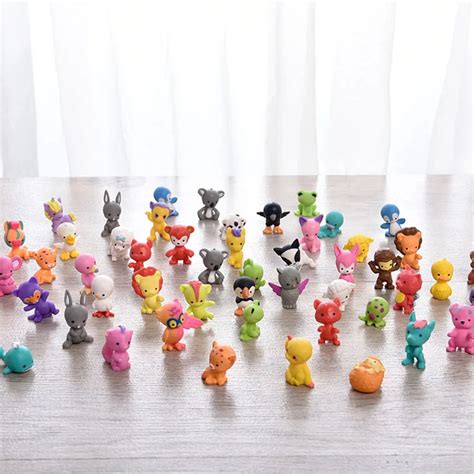 Mini Bonequinhos De Plástico - Mini bonecos de plástico pvc 50 peças, 2 2.5cm, bonecos de pvc ...