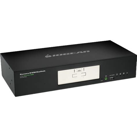 IOGEAR 2 Port Dual View HDMI Secure KVM Switch TAA GCS1322TAA3