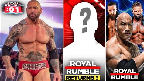 OMG BATISTA Returns AT ROYAL Rumble 2023 SURPRISE Return The Rock