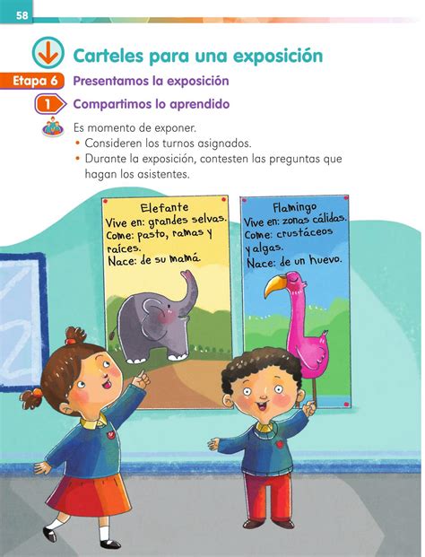 Libro De Lengua Materna Español Primer Grado Contestado 7