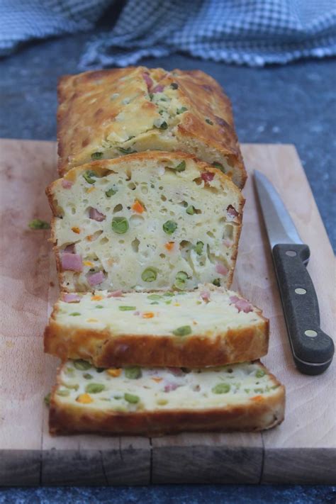 Plumcake Salato Minuti Con Prosciutto E Piselli Senza Burro Cibo