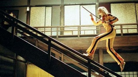 Sneakers Yellow Beatrix Kiddo Aka Black Mamba Uma Thurman In Kill