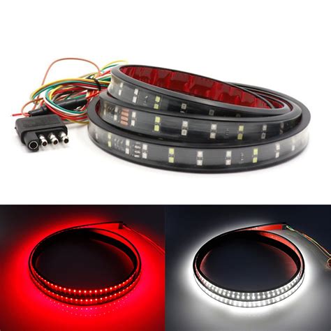 Sodcay 1 PC 59In SE33 LED Strip Truck Tailgate Light Bar Turn Signal