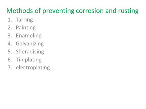 How Can We Prevent Corrosion A Class 10 Guide