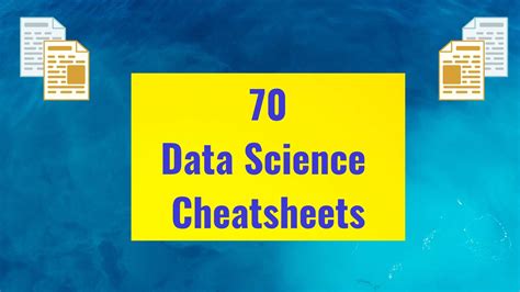 Data Science Cheat Sheets For Everyone In Mltut