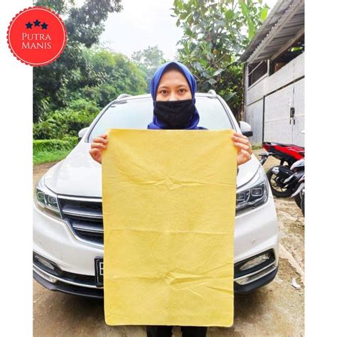 Jual Dy Kain Lap Chamois Kanebo Extra Besar Xxl Berserat Hisap Tinggi