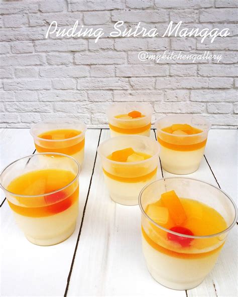 Lynn S Kitchen Silky Mango Pudding Puding Sutra Mangga