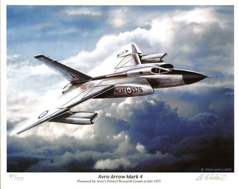 Avro Arrow Mark 4 Avro Arrow Military Art Warbirds