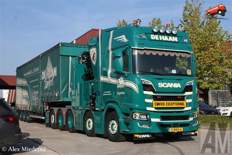 De Scania R Met Erkin Kraan Van De Haan In Het Wild Gespot Alex