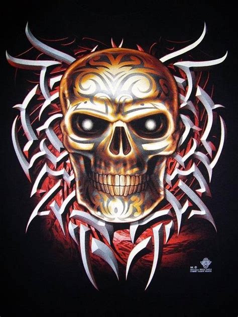 Pin By Custombike Versicherung On Skulls Totenk Pfe Skull Artwork