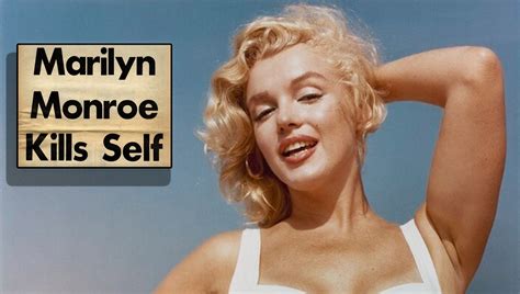 Cu L Fue La Causa De Muerte De Marilyn Monroe Gluc Mx