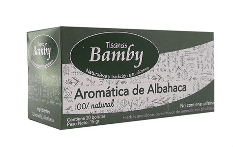 AROMATICA TISANA ALBAHACA X 20 SOBRES Distribuciones Betell Medellín