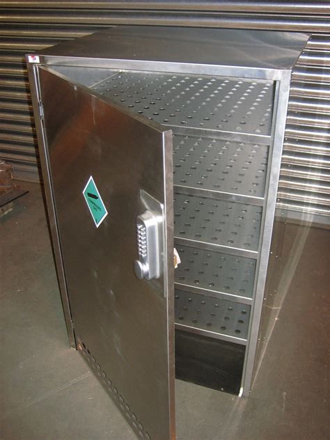 Stainless Steel Gas Cylinder Cabinet