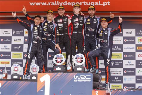 El Equipo Hyundai Motorsports Logra Un Sorprendente En El Rally De