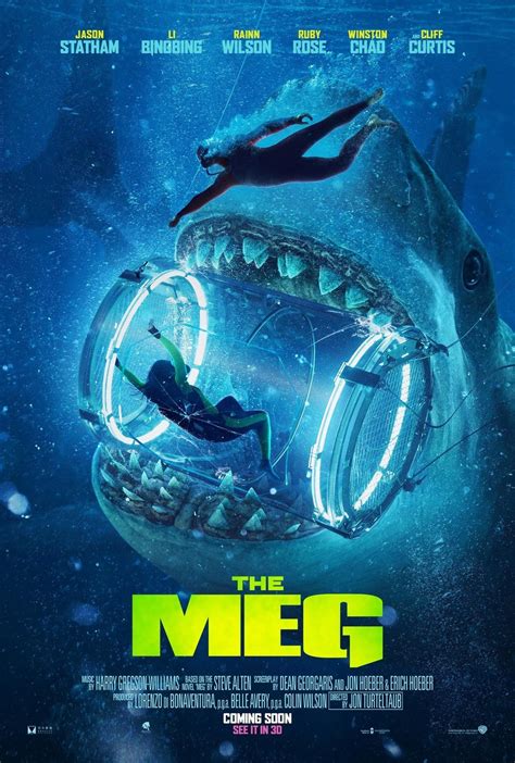 The Meg 2018 Cast Crew Synopsis And Movie Info