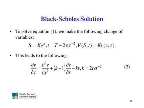 Ppt Black Scholes Equation Powerpoint Presentation Free Download