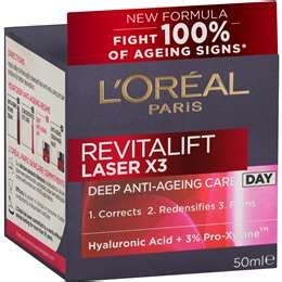 L Oreal Revitalift Face Cream Laser Day Cream 50ml Woolworths