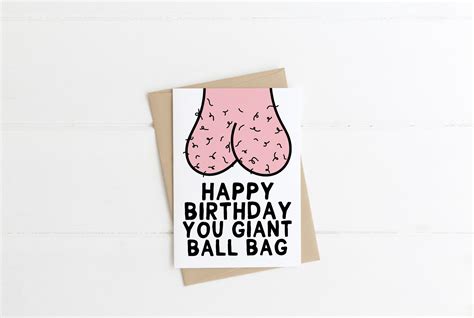 Th Birthday Card Funny Naked Woman Th Birthday Card For