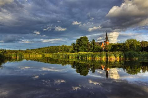 Knowlton, Canada, Scenery, Rivers, Sky, Quebec, Clouds, HD Wallpaper ...