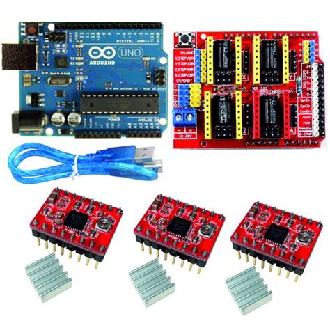 Drv Arduino Uno R Dip Y Shield Cnc Cnc Pe