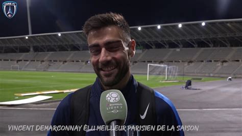 Vincent Demarconnay Lu Meilleur Parisien De La Saison Paris Fc