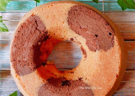 Resep Bolu Jadul Marmer Cake Ekonomis Telur Oleh Tin Tientien