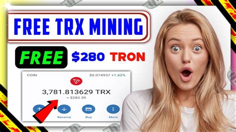 Trx Mining Site How To Earn Free Trx Without Investment New Trx