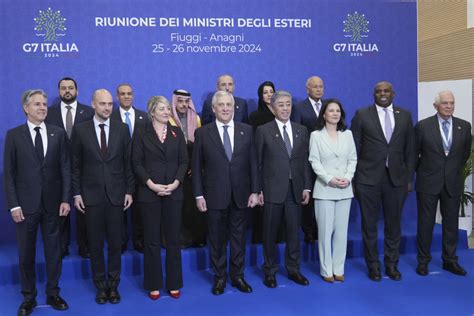 G Foreign Ministers Meet In Italy With Hopes Of Progress Toward