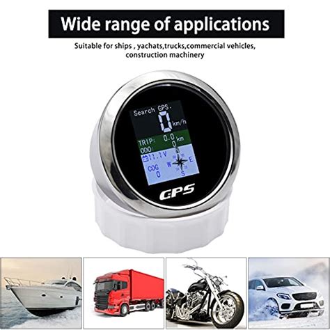 Kaolali Digital Gps Speedometer Gauge Waterproof Shipped From Usa Cog