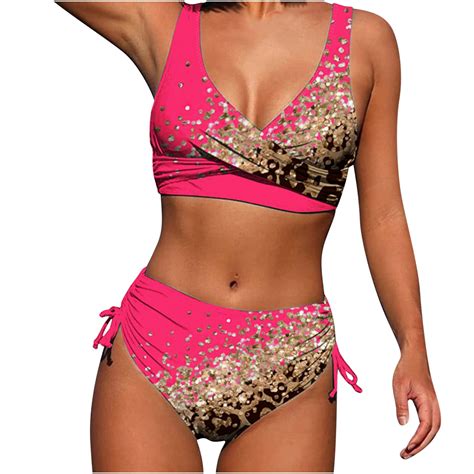 Dihao Bikini Set For Women Clearance Plus Size Women S Sexy Split