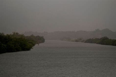 The Saharan Dust Plume Will Cause Hazy Skies And Taint Air Quality This