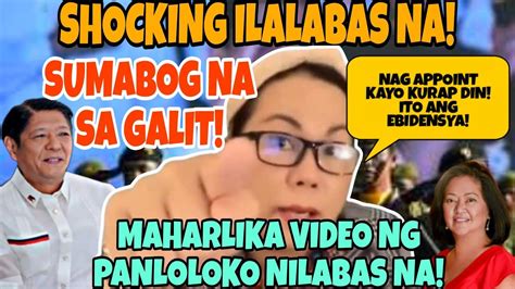 Sumabog Na Sa Galit Maharlika Nilabas Video Panloloko Youtube