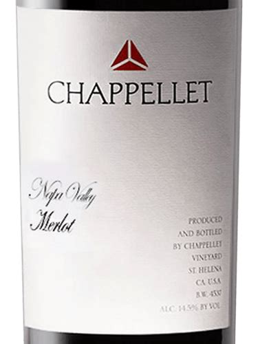 Chappellet Merlot Vivino France