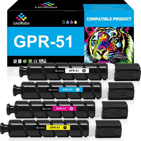 Amazon LeciRoba Remanufactured GPR 51 GPR51 Toner Cartridge