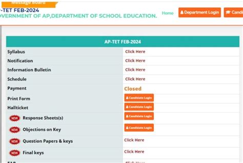 AP TET Results 2024 Andhra Pradesh TET Results At Aptet Apcfss In Soon