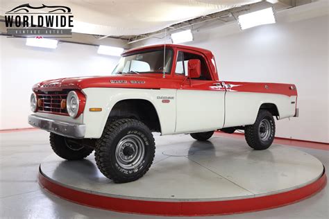 1966 Dodge W200 Pickup Worldwide Vintage Autos