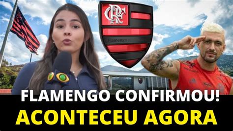 URGENTE NAÇÃO SAIU AGORA NÃO ACREDITEI NESSA O FLAMENGO CONFIRMOU