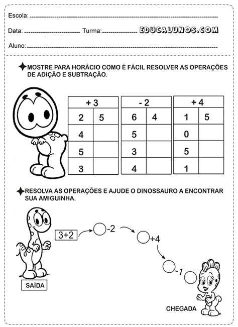 Atividades De Matemática Para O 2° Ano — SÓ Escola