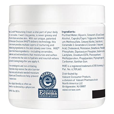 CeraVe Moisturizing Cream | 19 Oz | Daily Face and Body Moisturizer for ...