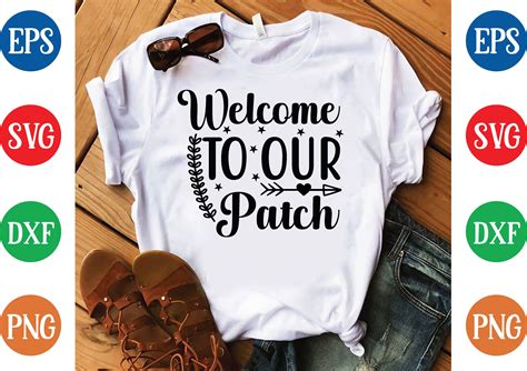 Welcome To Our Patch Svg Graphic By Habiba Creative Studio Creative